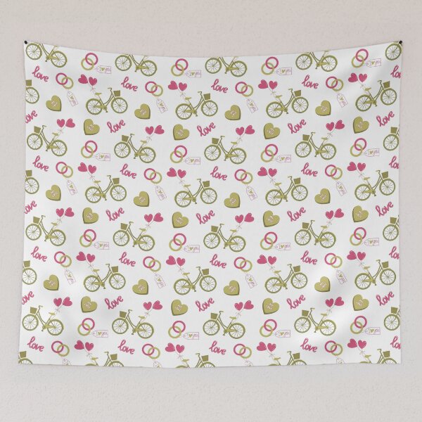 Item preview, Valentine Bike - White designed and sold by JaselviiStudio.
