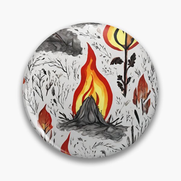Item preview, Fire sticker designed and sold by ThauaneArt.