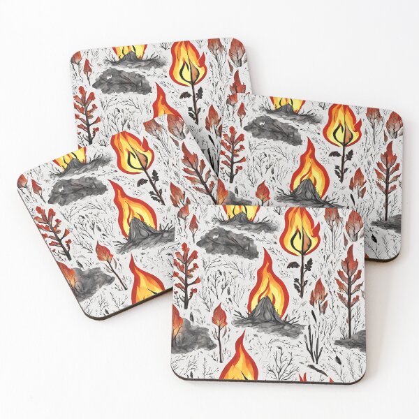 Item preview, Fire sticker designed and sold by ThauaneArt.