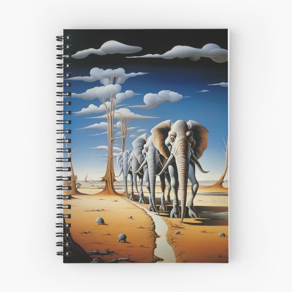Item preview, Metaphysical Pachyderm Ballet: Abstract Elegance designed and sold by Mullet Monkey.