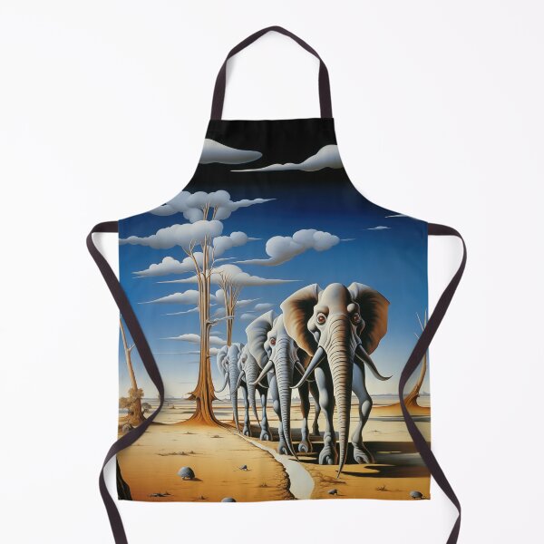 Item preview, Metaphysical Pachyderm Ballet: Abstract Elegance designed and sold by Mullet Monkey.