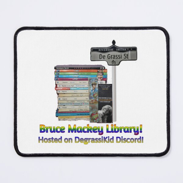 Item preview, Bruce Mackey Library logo designed and sold by lucey05.