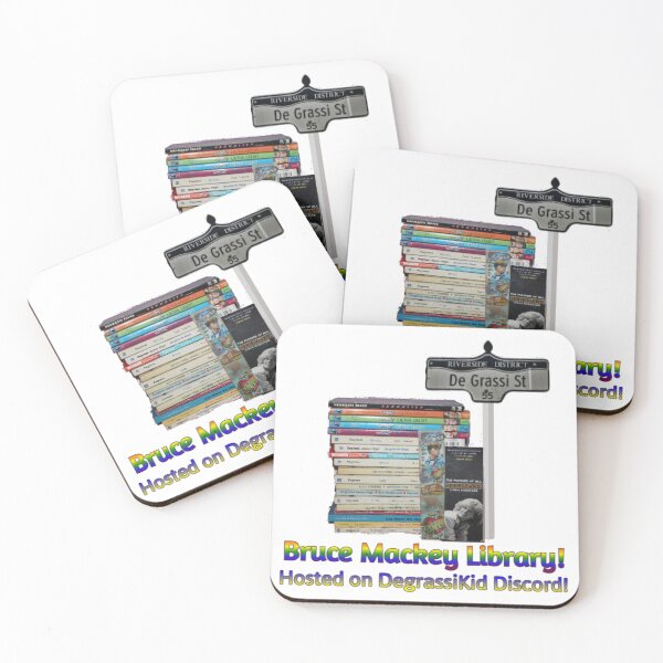 Item preview, Bruce Mackey Library logo designed and sold by lucey05.