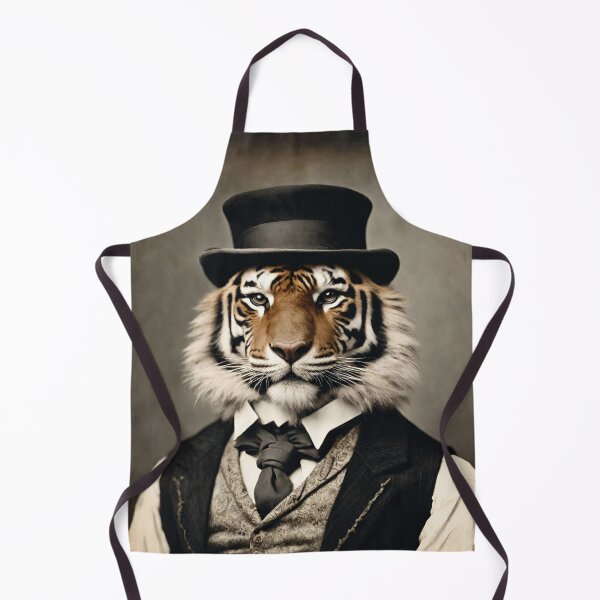 Item preview, Tiger Portrait Victorian Artistic Gift Fashion Animal  designed and sold by popanato.
