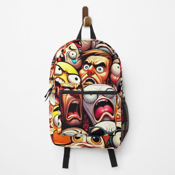 Item preview, Spectrum of Silliness: A Portrait Collage of Humour designed and sold by ArtComixHaven.