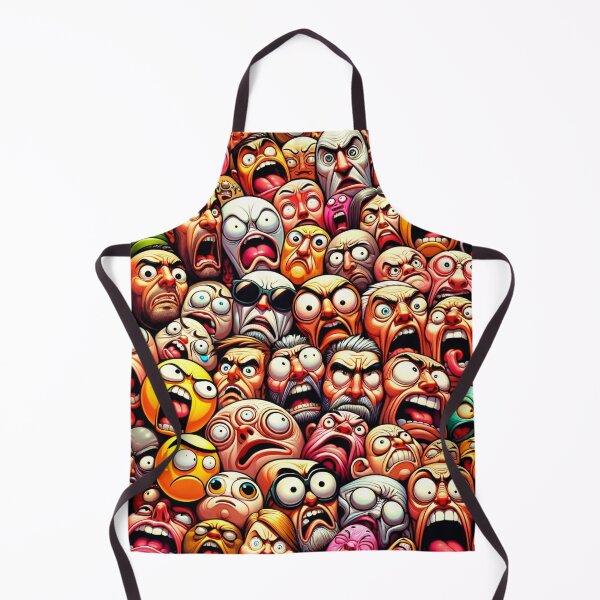 Item preview, Spectrum of Silliness: A Portrait Collage of Humour designed and sold by ArtComixHaven.