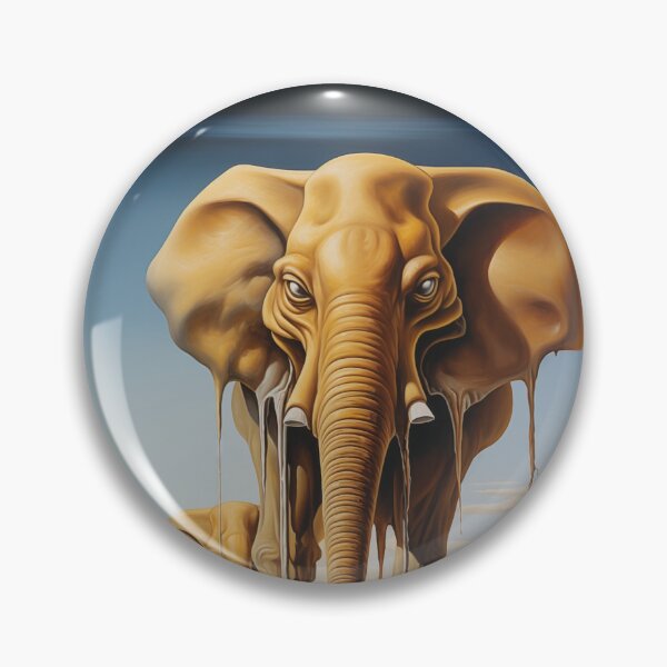 Item preview, Elephantine Whimsy: Surreal Tusks in Flight designed and sold by Mullet Monkey.