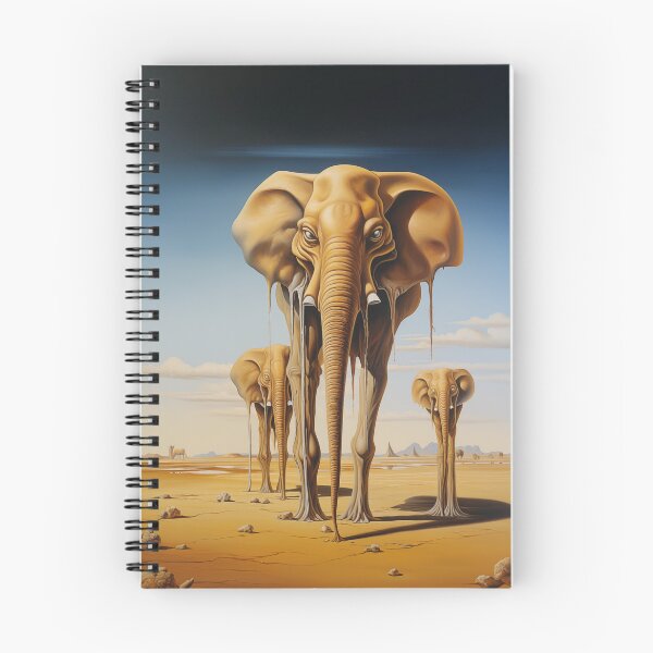 Item preview, Elephantine Whimsy: Surreal Tusks in Flight designed and sold by Mullet Monkey.