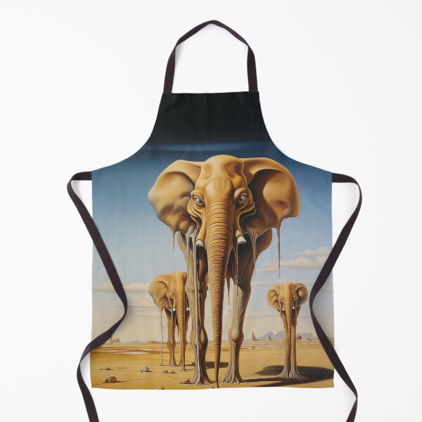 Item preview, Elephantine Whimsy: Surreal Tusks in Flight designed and sold by Mullet Monkey.