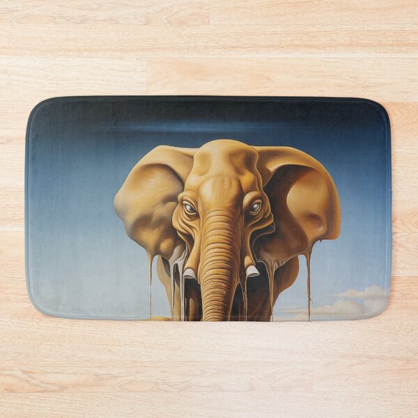 Item preview, Elephantine Whimsy: Surreal Tusks in Flight designed and sold by Mullet Monkey.