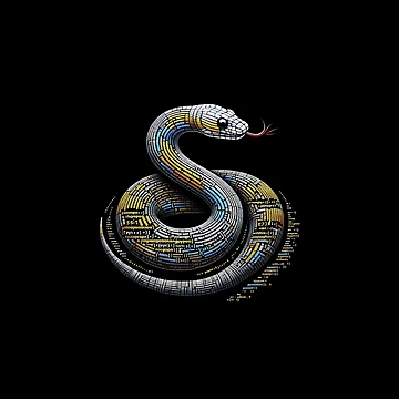 Artwork thumbnail, Syntax Serenity: Python's Poetic Code Composition by TuringTacoTales