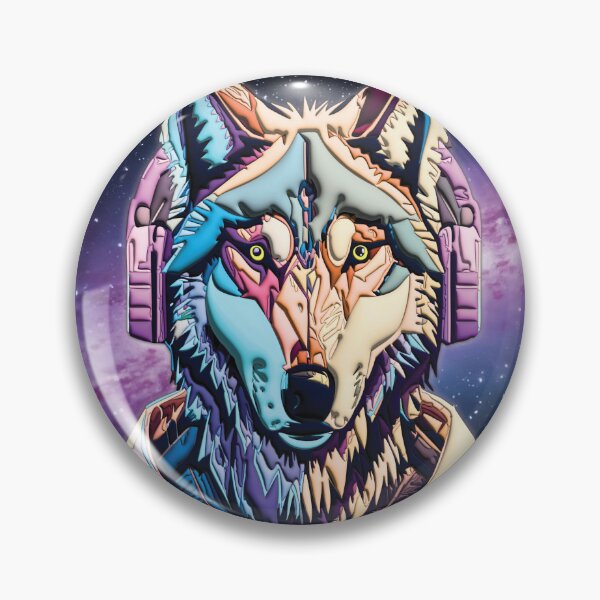Item preview, Space Wolf (inflated style) designed and sold by Syibor.
