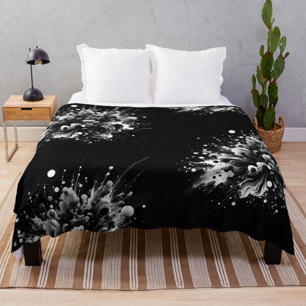 Item preview, Explosion of Abstract Forms in Dynamic Monochromatic Artwork designed and sold by DethLock.