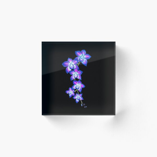 Item preview, Neon Orchid Flower Branch designed and sold by rainesgarden.