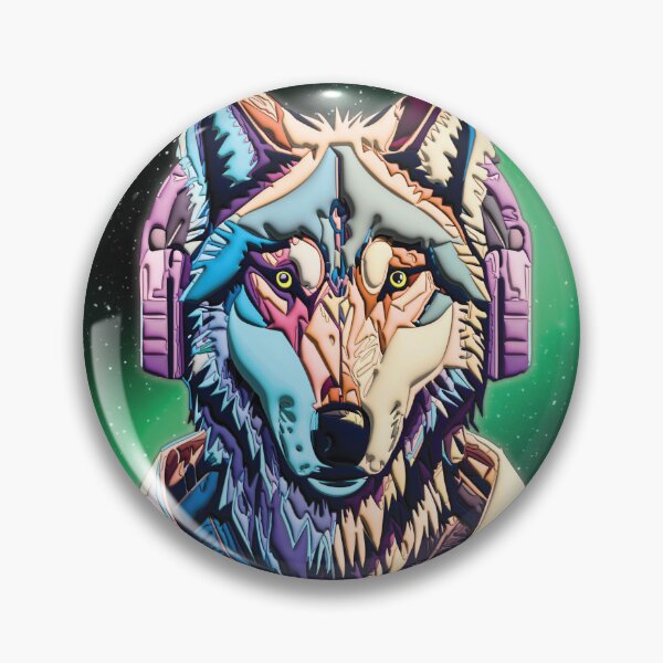 Item preview, Space Wolf (inflated style) designed and sold by Syibor.
