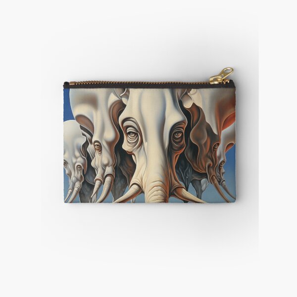 Item preview, Abstract Tusk Mirage: Ethereal Elephant Dreams designed and sold by Mullet Monkey.