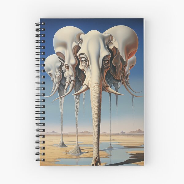 Item preview, Abstract Tusk Mirage: Ethereal Elephant Dreams designed and sold by Mullet Monkey.