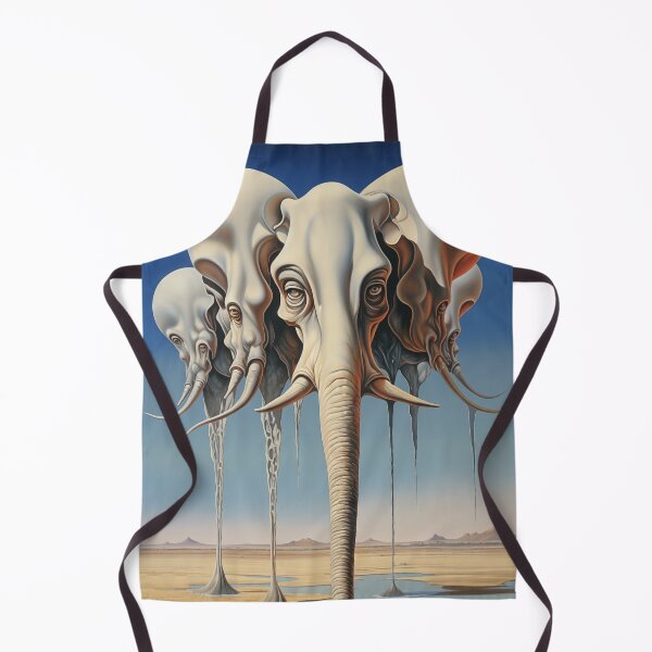Item preview, Abstract Tusk Mirage: Ethereal Elephant Dreams designed and sold by Mullet Monkey.