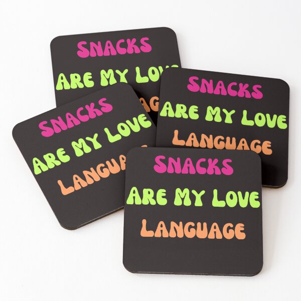 Item preview, Snacks Are My Love Language designed and sold by ladylalitafanta.