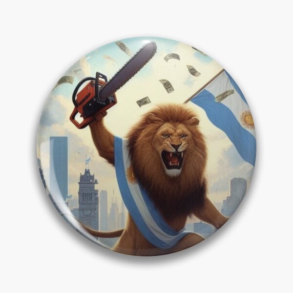 Item preview, Argentine lion designed and sold by OnIlustraciones.