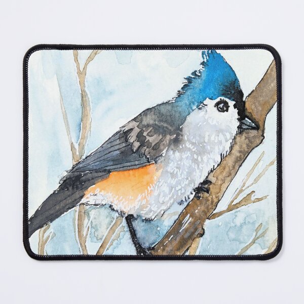 Item preview, tufted titmouse designed and sold by hallendrea.