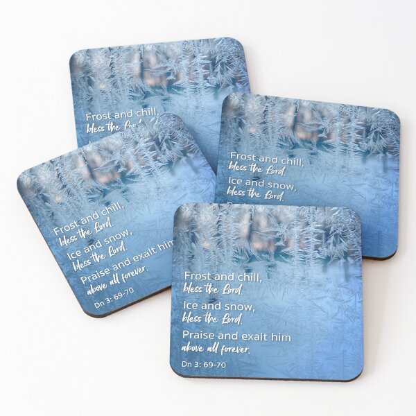 Item preview, Frost and Chill, Bless the Lord - Photo by Sharron Fritz designed and sold by ArtMarks.