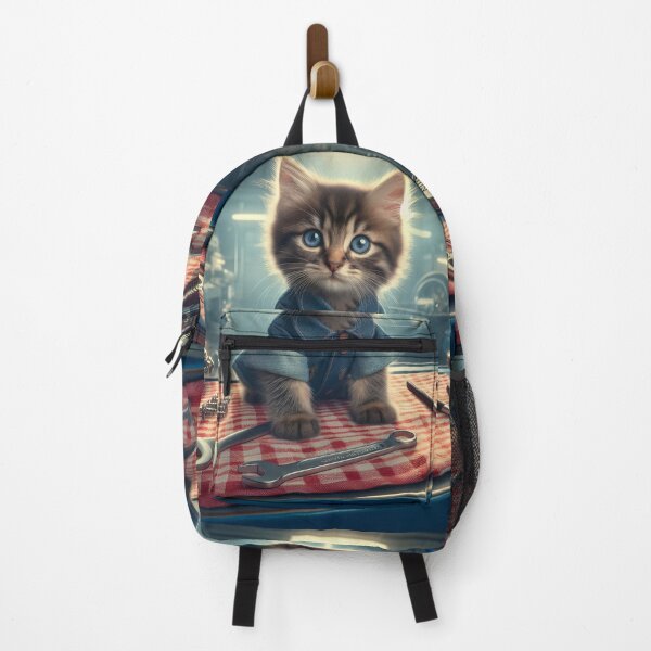 Item preview, Car Mechanic Kitten designed and sold by All-Kittens.