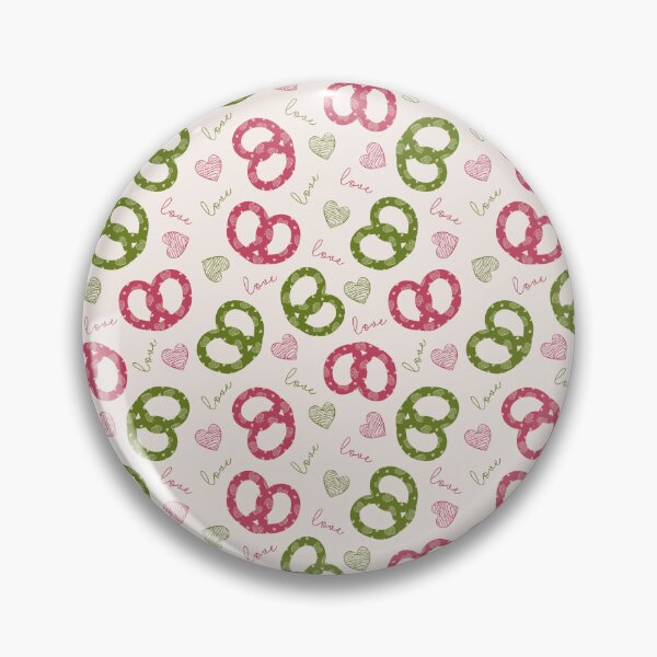 Item preview, Love Pretzels - White designed and sold by JaselviiStudio.