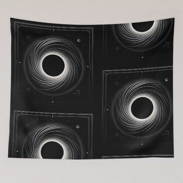 Item preview, Abstract Black Hole: A Cosmic Event Under Observation designed and sold by DethLock.
