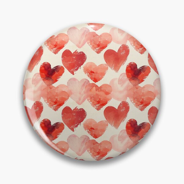 Item preview, Serenade of Hearts - Impressionist Valentine's Day Canvas designed and sold by Moisky Patterns.