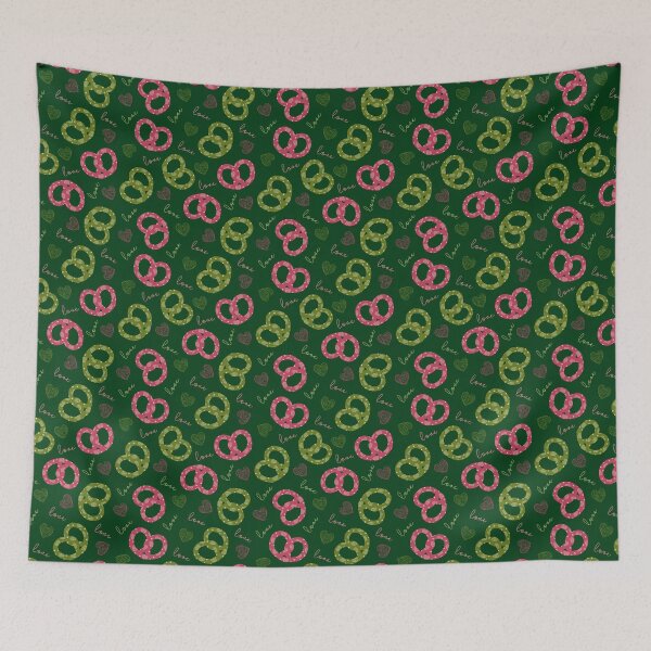 Item preview, Love Pretzels - Green designed and sold by JaselviiStudio.