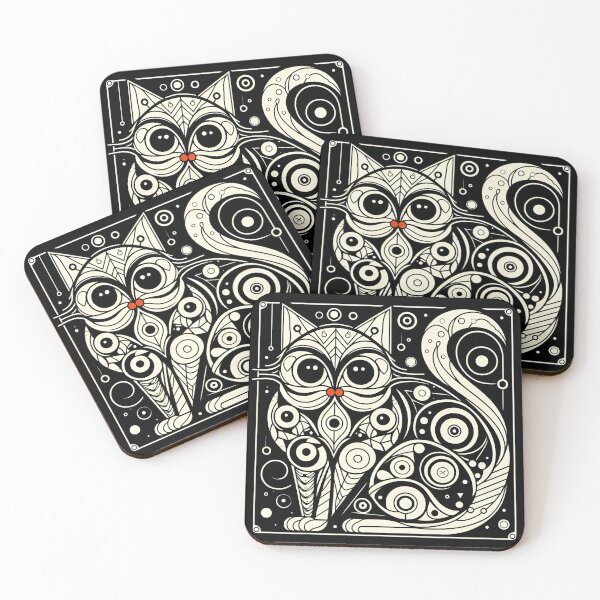 Item preview, Cymric Reverie: Artistic Feline Whispers designed and sold by BastKittyStore.