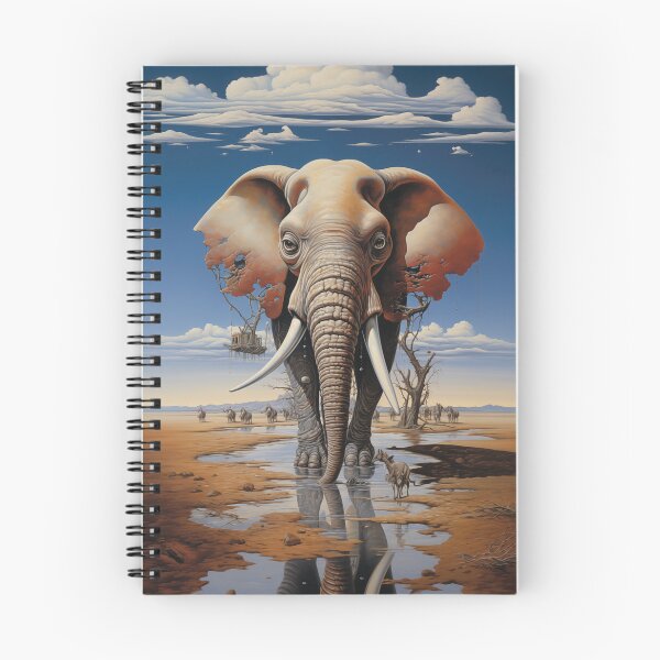 Item preview, Surreal Pachyderm Symphony: Abstract Serenity designed and sold by Mullet Monkey.