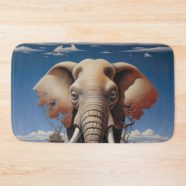 Item preview, Surreal Pachyderm Symphony: Abstract Serenity designed and sold by Mullet Monkey.