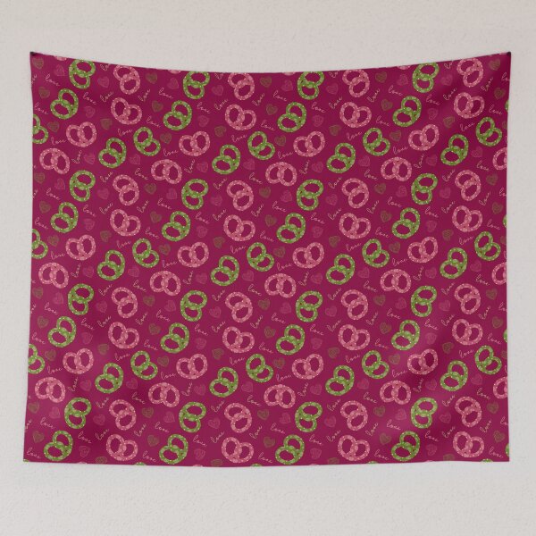 Item preview, Love Pretzels - Pink designed and sold by JaselviiStudio.