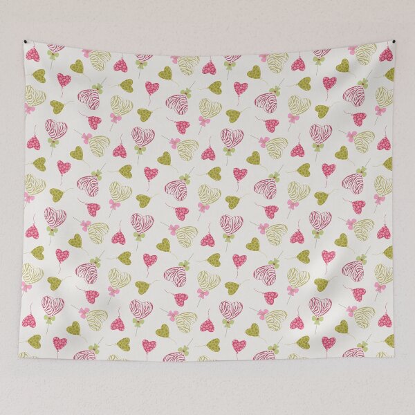 Item preview, Lollipop Hearts - White designed and sold by JaselviiStudio.