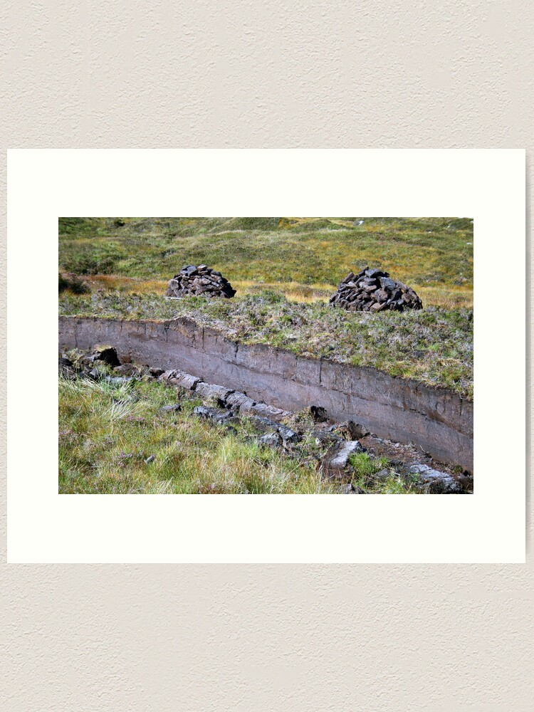 Alternate view of Peat-Stacks Art Print