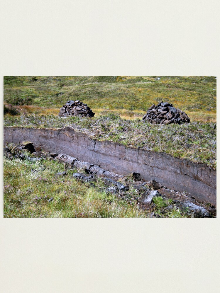Alternate view of Peat-Stacks Photographic Print