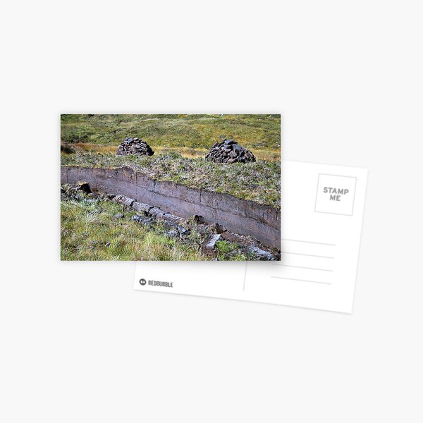 Peat-Stacks Postcard