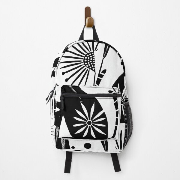 Item preview, Egyptian Cat Pattern - Black and White Motif designed and sold by HausKatz.