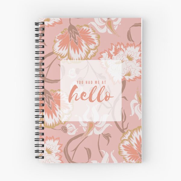 Artikelvorschau, Hallo - Floral Delight Pink entworfen und verkauft von Sandee ..