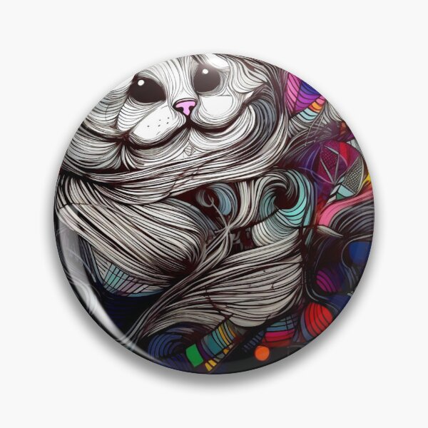 Item preview, Rainbow funny and cheerful kitten. designed and sold by Zofia Sosnecka.