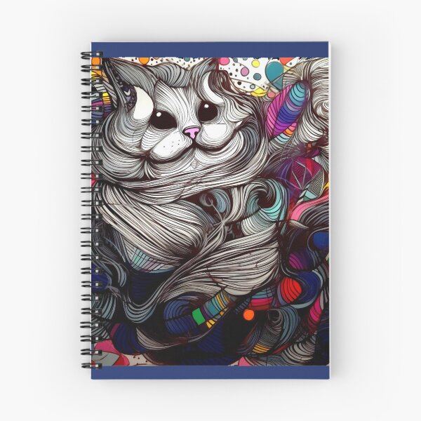 Item preview, Rainbow funny and cheerful kitten. designed and sold by Zofia Sosnecka.