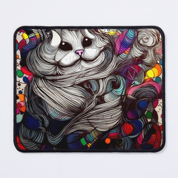 Item preview, Rainbow funny and cheerful kitten. designed and sold by Zofia Sosnecka.