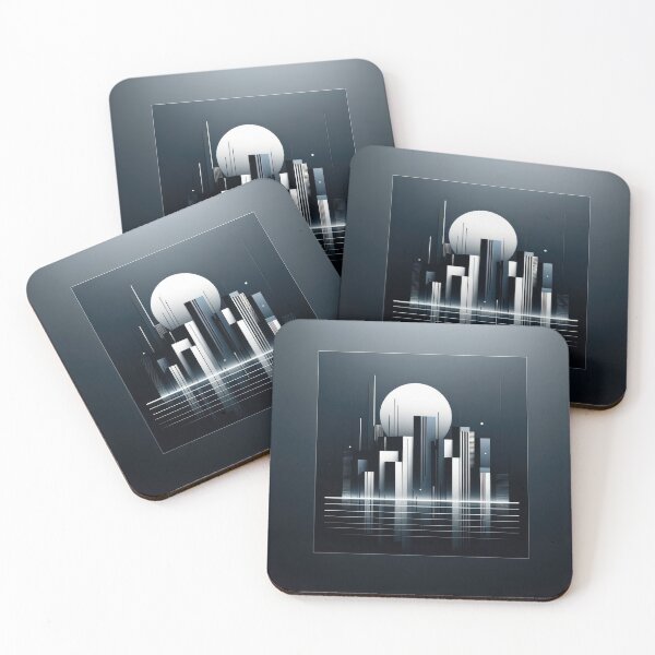 Item preview, Cityscape Geometry of Tomorrow designed and sold by SunkenCost.