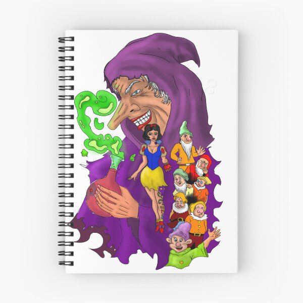 Item preview, The princess, the witch and the dwarves. designed and sold by Luzeriqarts.