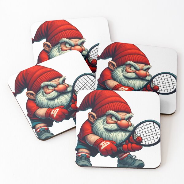 Item preview, The Tiny Evil Gnome's Tennis Mischief. designed and sold by SplashPixel.