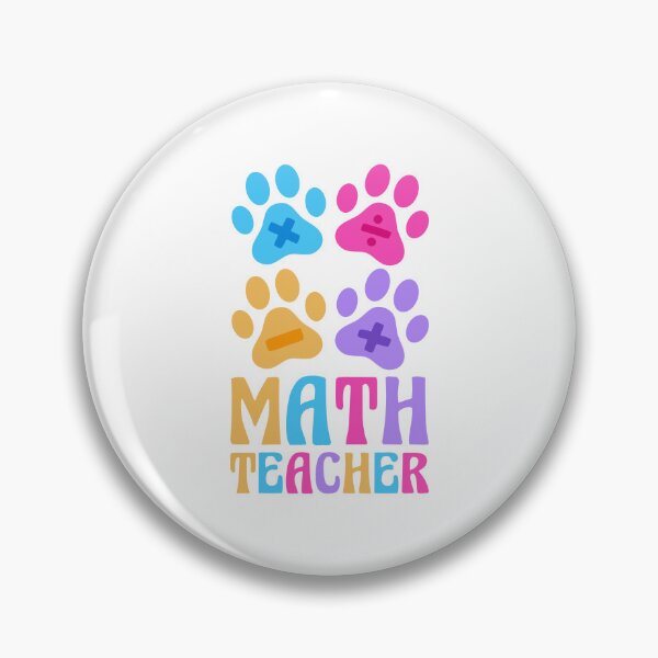 Item preview, Funny Math Teacher Dogs Paw Pet Lovers Puppy Owner School designed and sold by Stick-Artistry.