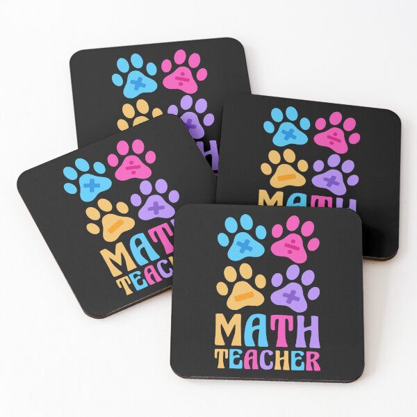 Item preview, Funny Math Teacher Dogs Paw Pet Lovers Puppy Owner School designed and sold by Stick-Artistry.
