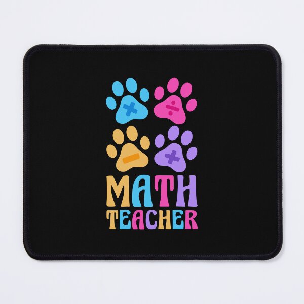 Item preview, Funny Math Teacher Dogs Paw Pet Lovers Puppy Owner School designed and sold by Stick-Artistry.